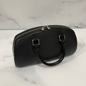 Louis Vuitton Black Epi Jasmin Handbag